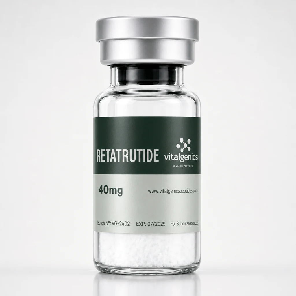 Retatrutide 40mg Vitalgenics vial